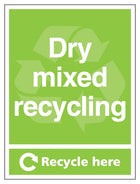 Dry Mixed Recycling - Recycle Here