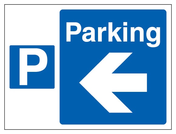 Site Parking Arrow Left Landscape