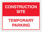 Construction Site Temporary Parking - Landscape