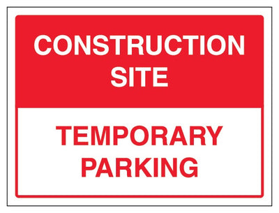 Construction Site Temporary Parking Landscape