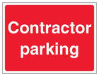 Contractor Parking - Landscape - Red