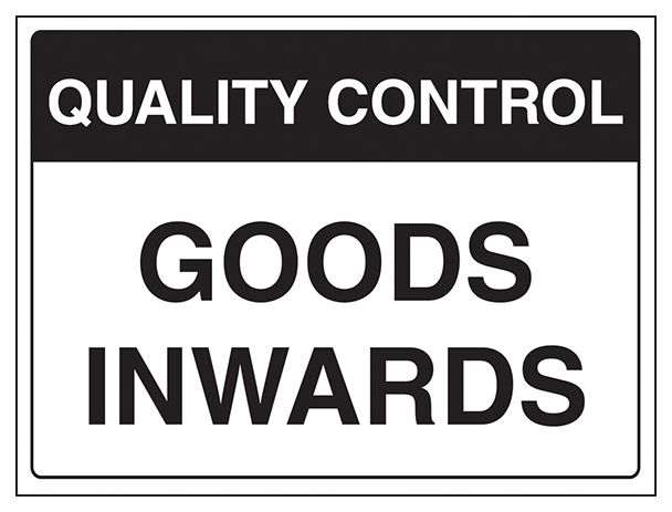Quality Control Goods Inwards