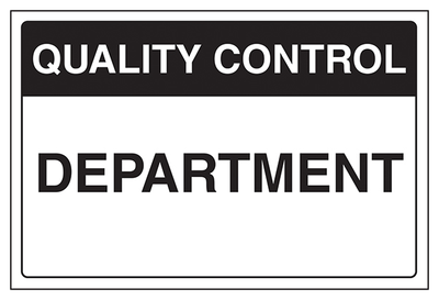 Quality Control Department