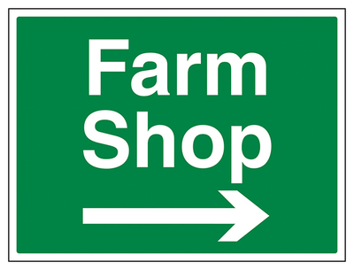 Farm Shop Arrow Right Large Landscape