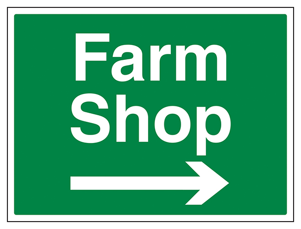 Farm Shop Arrow Right Large Landscape