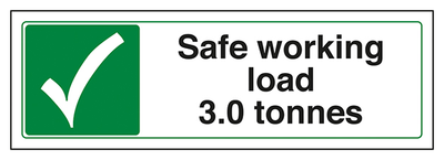 Safe Working Load 3 0 Tonnes Landscape