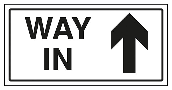 Way In Arrow Up