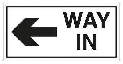 Way In Arrow Left
