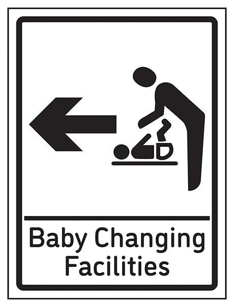 Baby Changing Facilities Arrow Left
