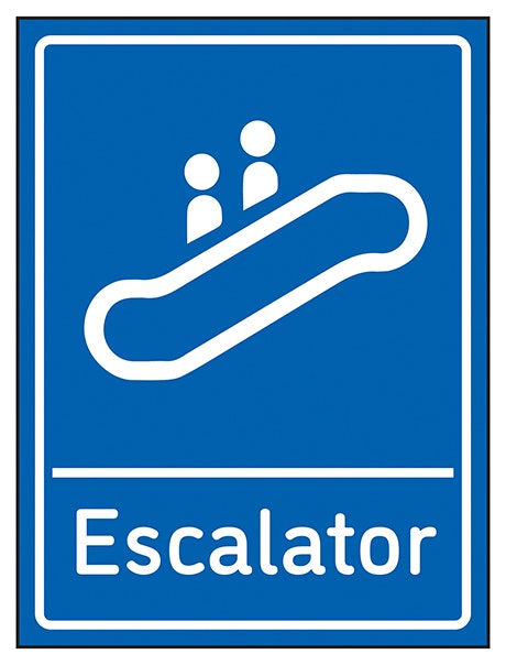 Escalator Blue