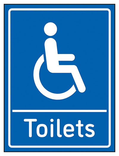 Disabled Toilets Blue