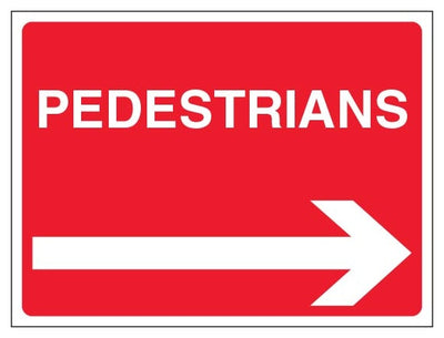 Pedestrians Landscape Arrow Right