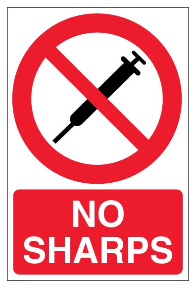 No Sharps Portrait