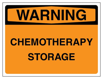 Warning Chemotherapy Storage Landscape