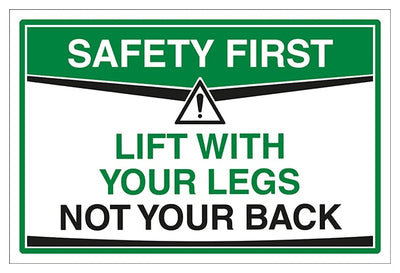 Lift With Your Legs Not Your Back