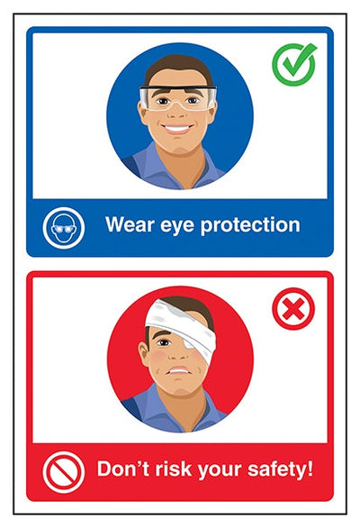 Wear Eye Protection Don T Risk Your Safety