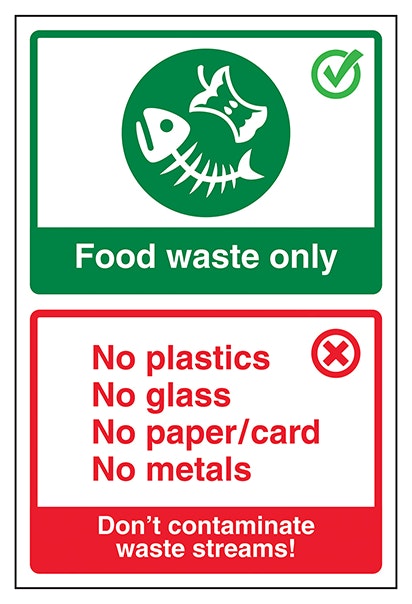 Food Waste Only Don T Contaminate Waste Streams