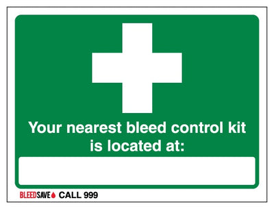 The Nearest Bleed Control Kit Is Located Call 999