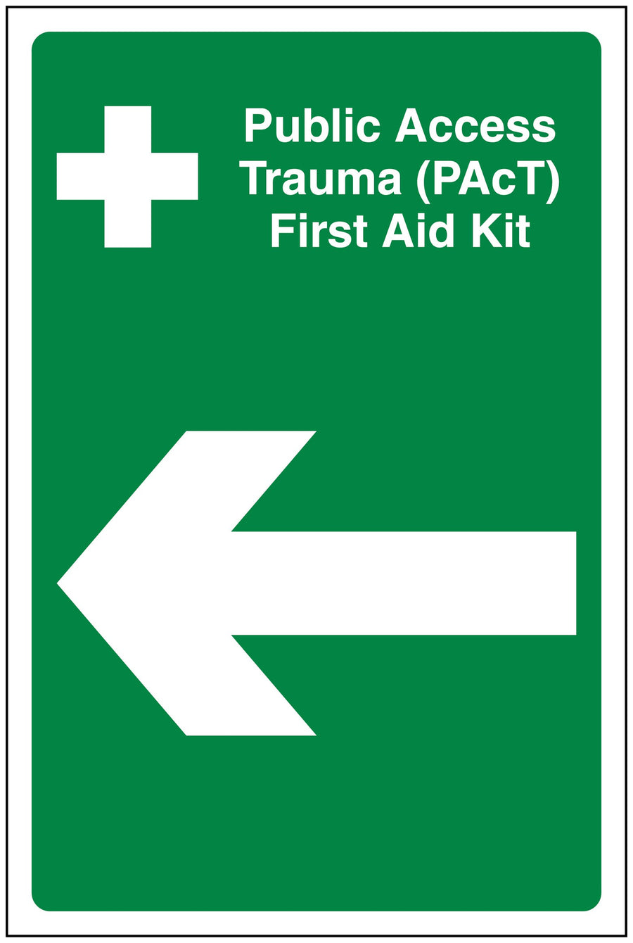 Public Access Trauma Pact First Aid Kit Arrow Left