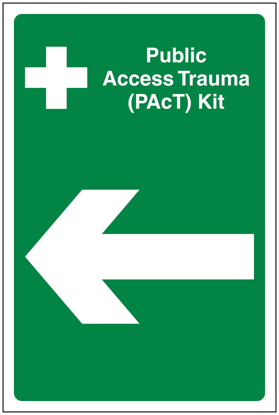 Public Access Trauma Pact Kit Arrow Left