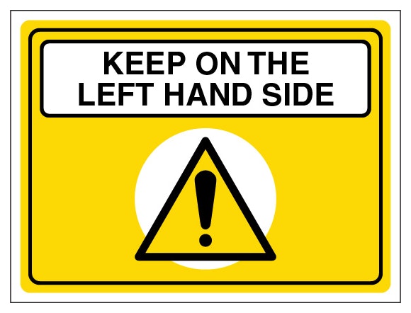 Keep On The Left Hand Side Landscape