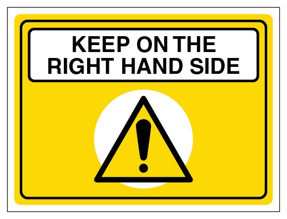 Keep On The Right Hand Side Landscape