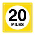 20 Miles - Square