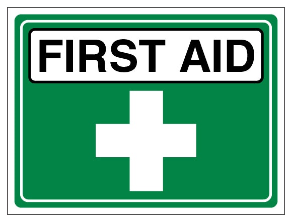 Event Sign First Aid Landscape