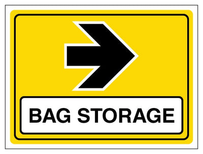 Bag Storage Arrow Right Landscape