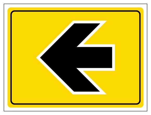 Left Arrow Landscape