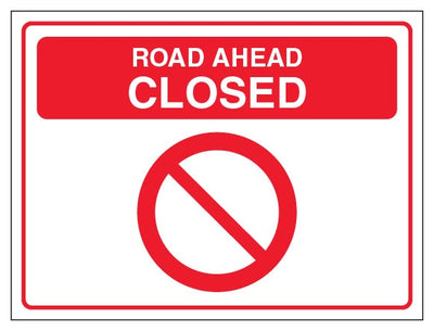 Road Ahead Closed Landscape