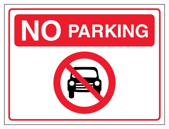 No Parking Landscape