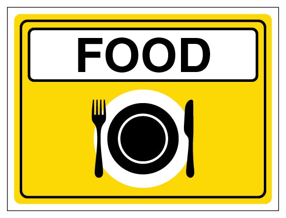 Food Plate Icon Landscape