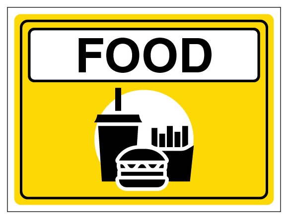 Food Burger Icon Landscape