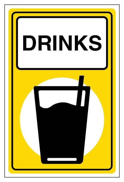 Drinks Glass Icon Portrait