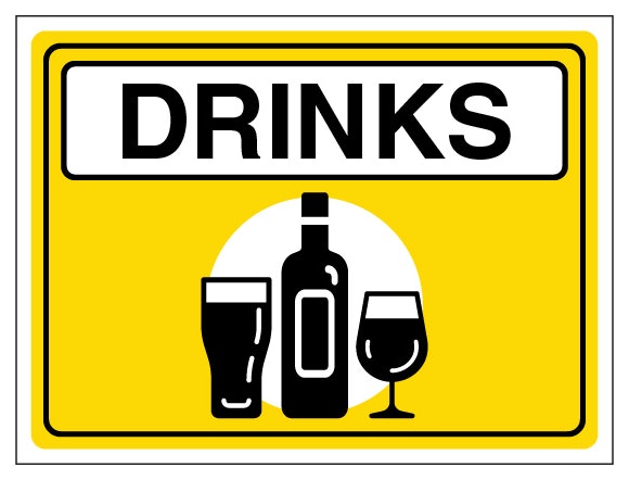 Drinks Bar Icon Landscape