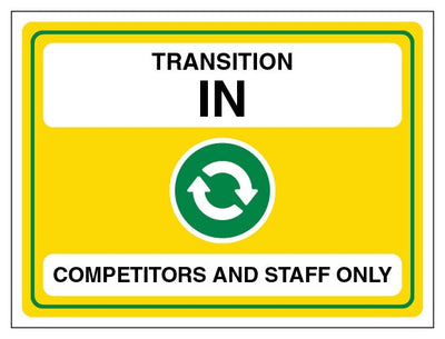 Transiton In Competitors And Staff Only Landscape