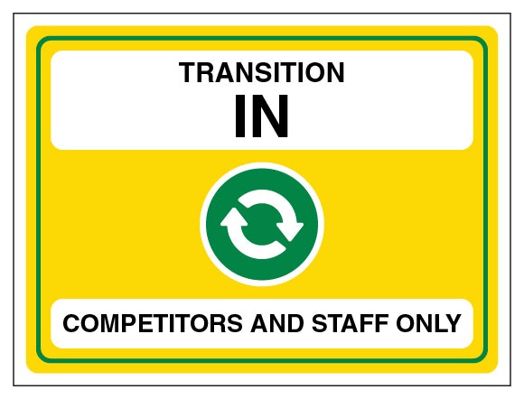 Transiton In Competitors And Staff Only Landscape