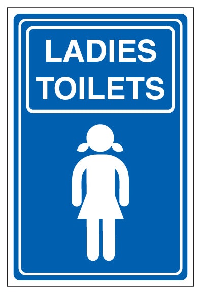 Ladies Toilets Portrait
