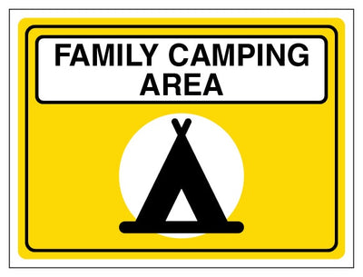 Family Camping Area Landscape