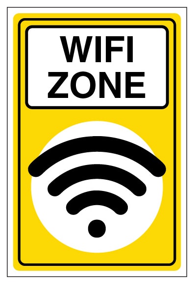 Wifi Zone Portrait