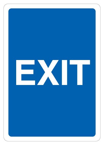 Exit Blue
