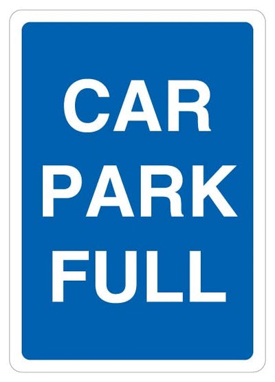 Car Park Full Blue