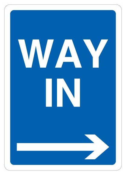 Way In Arrow Right 1