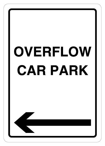 Overflow Car Park Arrow Left