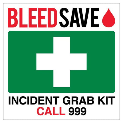 Incident Grab Kit Call 999 Square