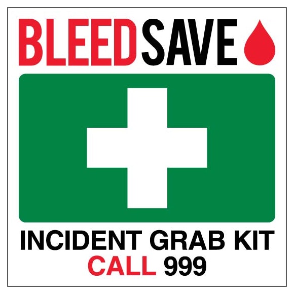 Incident Grab Kit Call 999 Square