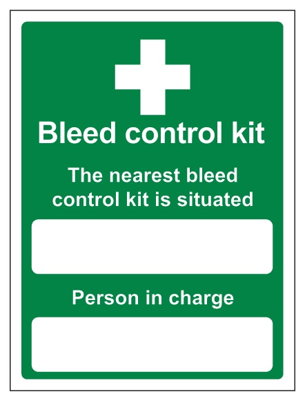 The Nearest Bleed Control Kit Is Situated Portrait