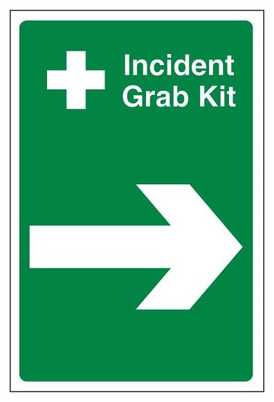Incident Grab Kit Arrow Right
