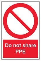 Do Not Share PPE